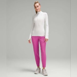 Lululemon It’s Rulu Run High Rise Fleece Jogger Pant Pow Pink Tone